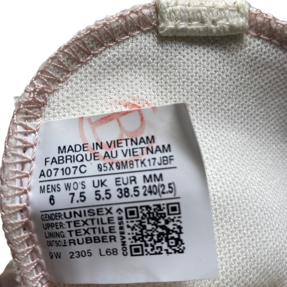 Converse Run Star Legacy CX Shoes Canvas Pink For Women Custom A07107C-WWPW - Picture 10 of 11